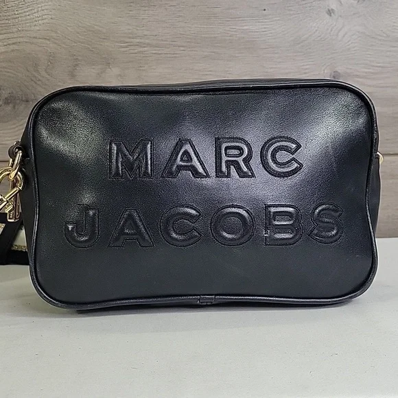 Marc Jacobs Black Leather Crossbody Bag - Picture 2 of 13